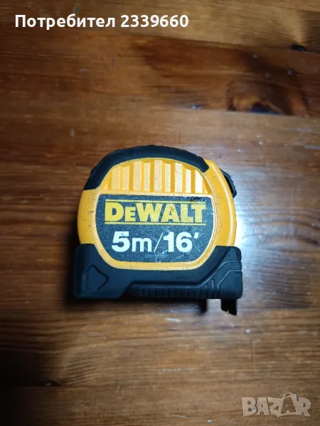 DeWalt DWHT 36092 пет метрова ролетка, снимка 1