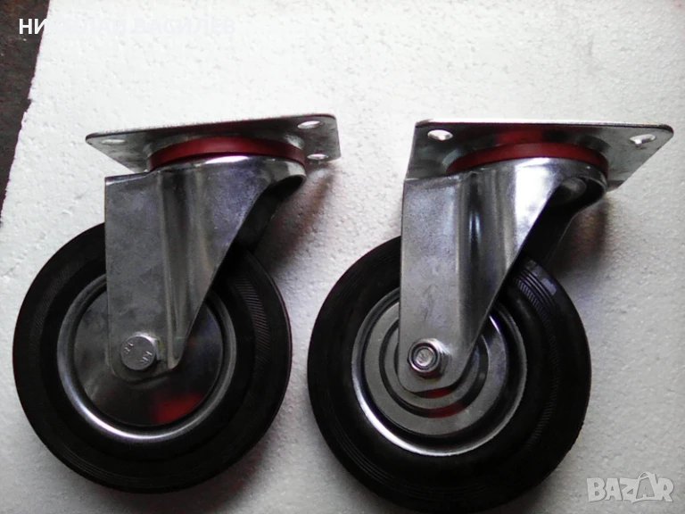 Колелета  за  количка    или   скеле   ., снимка 1