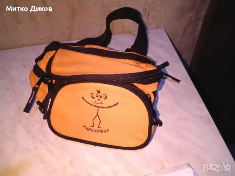 Jugendriege немска нова маркова чанта за кръста банана 29х13х13см, снимка 1