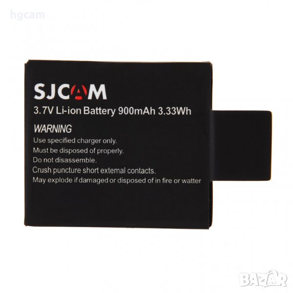 Батерия SJCAM за SJ4000, SJ5000, M10 сериите, 900mAh, Li-ion, снимка 1