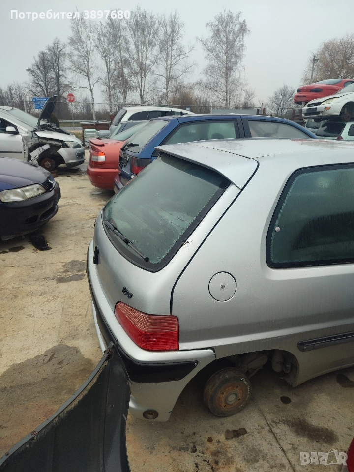 спойлер peugeot 106 ralie, снимка 1
