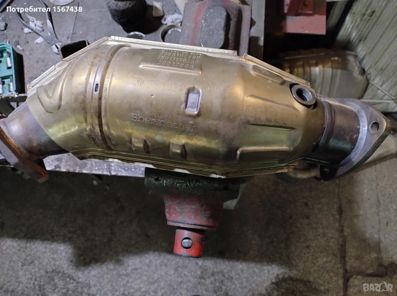 Катализатор за Ауди А4 Б5 1.8 бензин 125 к.с, снимка 1