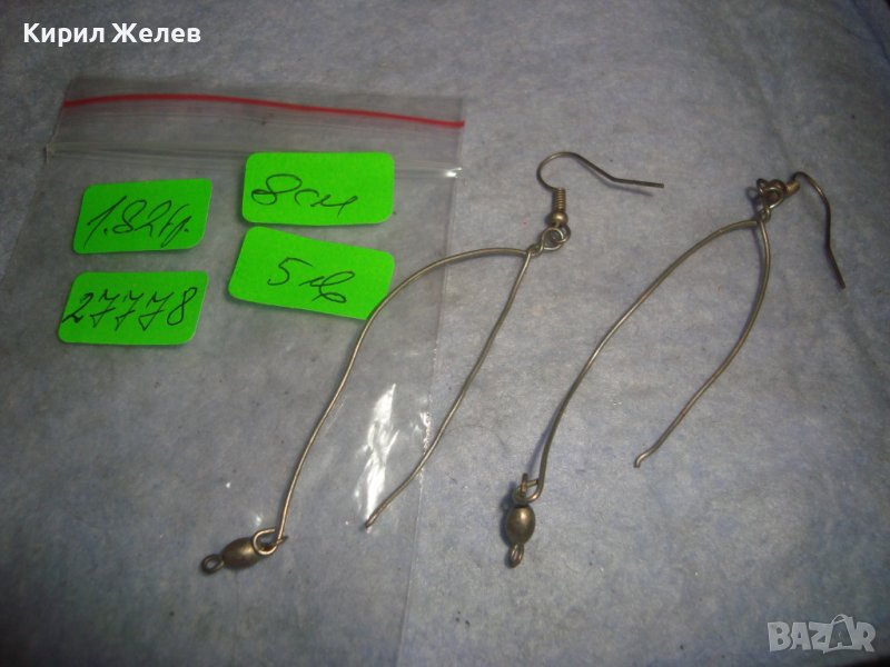 СТАРИ ПОСРЕБРЕНИ ВИНТИДЖ - АРТ ОБЕЦИ РЪЧНА ОРИГИНАЛНА РЕТРО ИЗРАБОТКА 29442, снимка 1