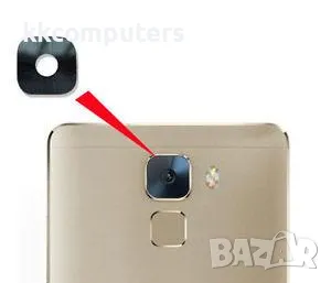 Стъкло камера за Huawei Honor 7 / Черен / Баркод : 562495, снимка 1