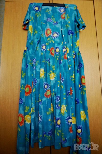 като нова дълга рокля на цветя, снимка 1