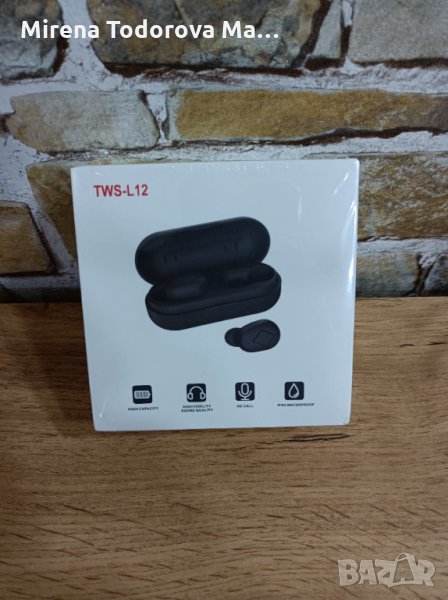 TWS-L12 Bluetooth 5.0 безжични слушалки, снимка 1