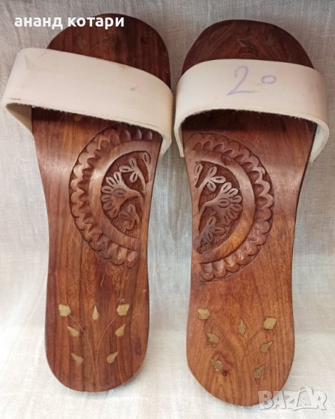 Дървени сандали, снимка 1