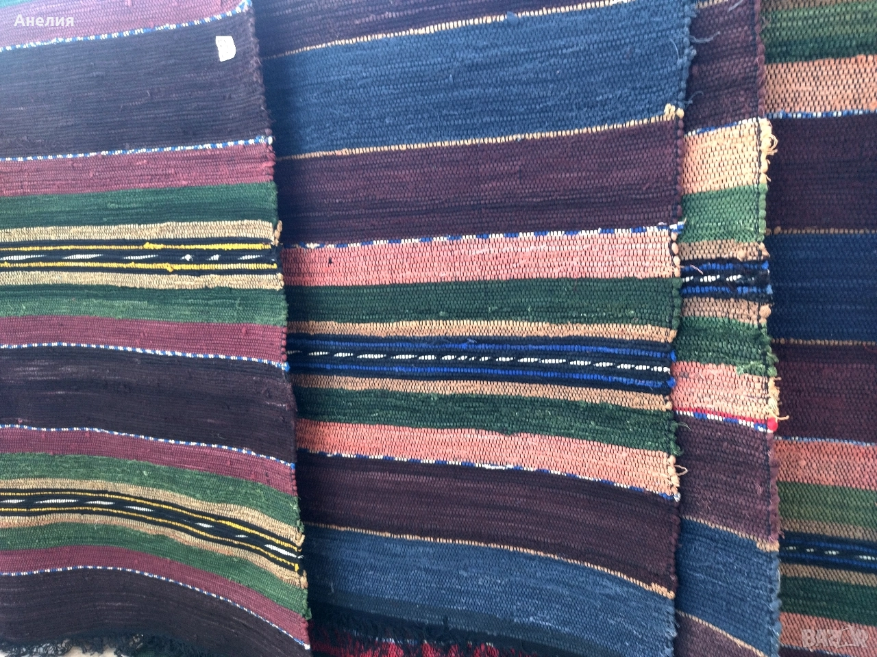 Ръчно тъкани нови черги, снимка 1