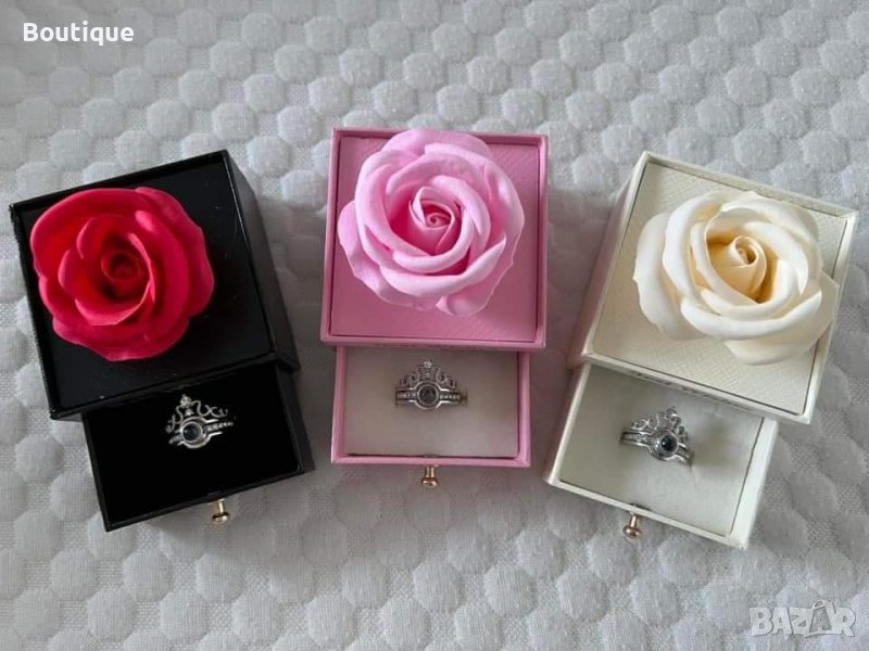 кутия от роза и пръстен , снимка 1