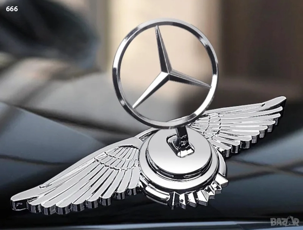 Лого на капака на двигателя за модификация на автомобила, снимка 1