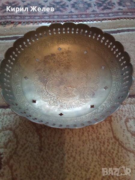 Фруктиера стара бронзова 41490, снимка 1