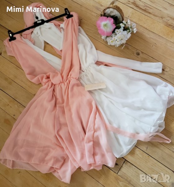 Налични отново за Вас!!! 🔝🔝🔝За силиконови дами,ефектни Къси гащеризони/гол гръб, снимка 1