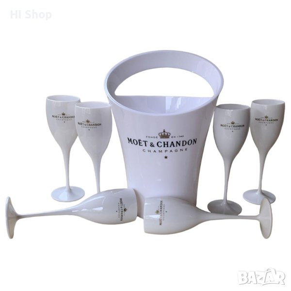 🥂 Чаша MOET WHITE CUP, снимка 1