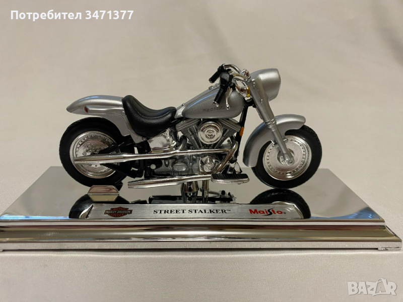 Колекционерски Harley Davidson със сертификат 1:18, снимка 1