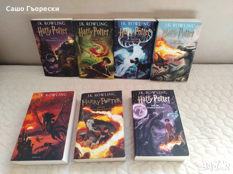 Harry Potter 1-7 Цялата Колекция На Английски Език , снимка 1