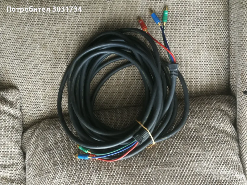 Немски аудио кабел 10м, снимка 1