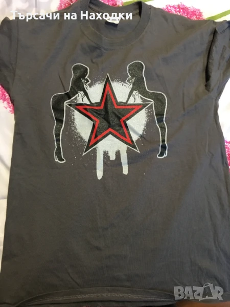 Оригинална мъжка тениска WWE Edge Easy Being Sleazy M Med Medium Dark Grey , снимка 1