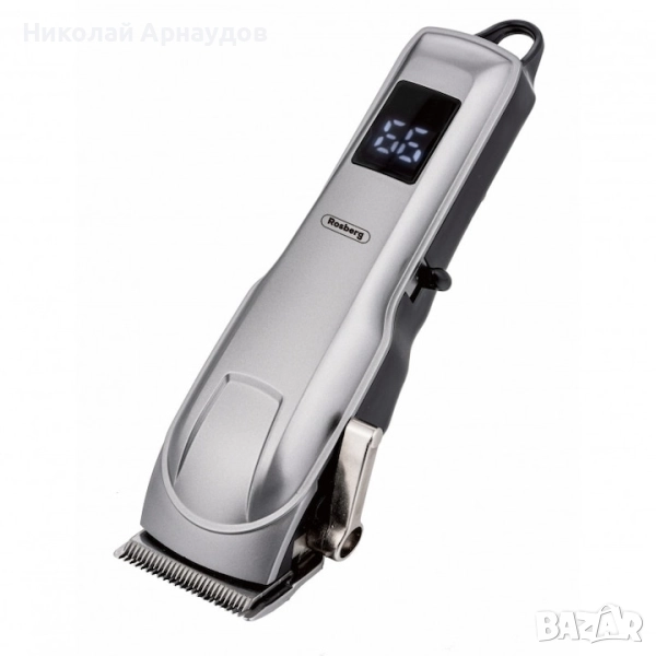 Безжична машинка за подстригване Rosberg R51810Q, 5W, 1200mAh, 4 гребена, USB, Автономия до 90 минут, снимка 1