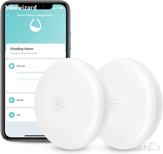 HBN WLAN комплект от 2 детектора за вода с WiFi , снимка 1
