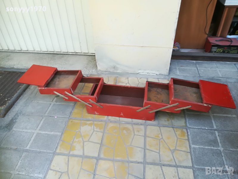 дървен сандък за инструменти 2205211736, снимка 1