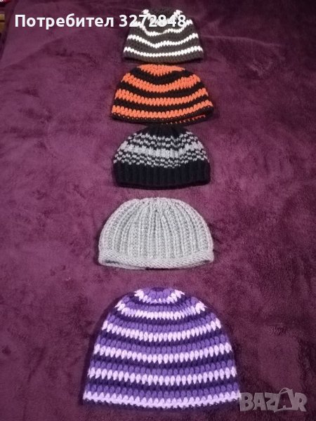 Плетени шапки, снимка 1