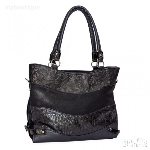 Черна Дамска Чанта, снимка 1