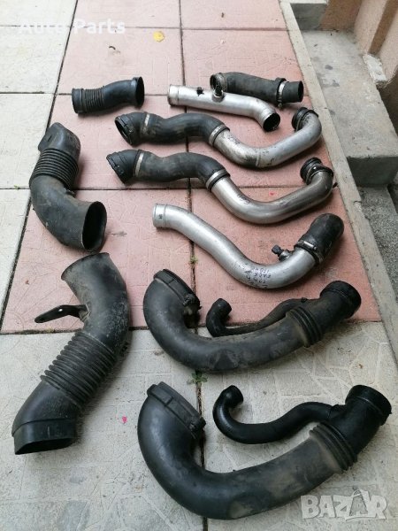 Маркучи Турбо BMW E60 E61 E63 E64 E65 E90 E91 E92 E93 БМВ Турбо пътища Турбо път Тръба кулер , снимка 1