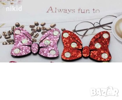 пандела панелка на Мини Маус за декорация брокатени за дрехи аксесоари и др декор , снимка 1