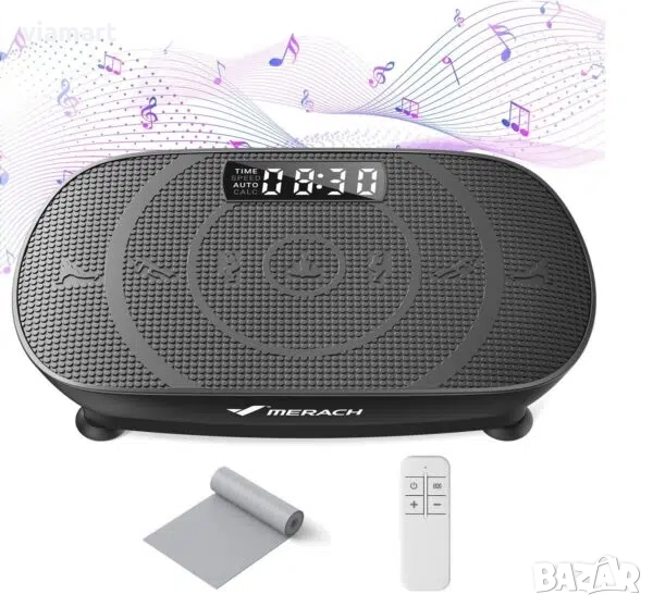Вибрираща платформа MERACH MR-2398 с Bluetooth, LED дисплей, 10 нива, снимка 1