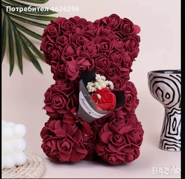 Мече от рози, снимка 1