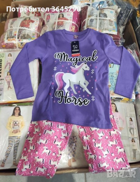 Детска пижама от памучна материя, снимка 1