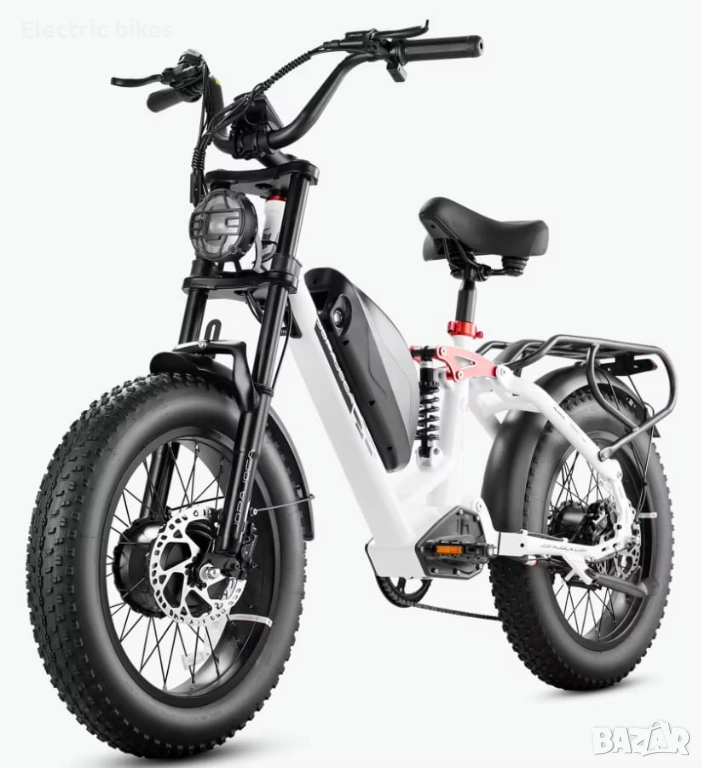 Електрически велосипед Eahora LUNA II – 48V 20Ah | 1000W, Fat Bike 20", снимка 1