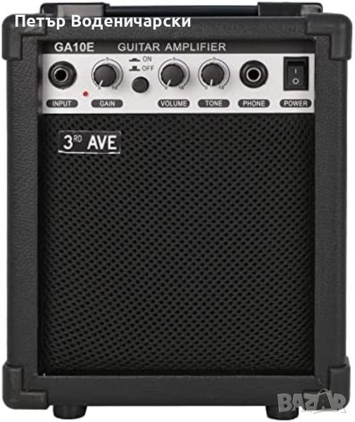 Кубе 10 W китарен усилвател Вход за китара с контрол на усилването Функция Overdrive, превключваема , снимка 1