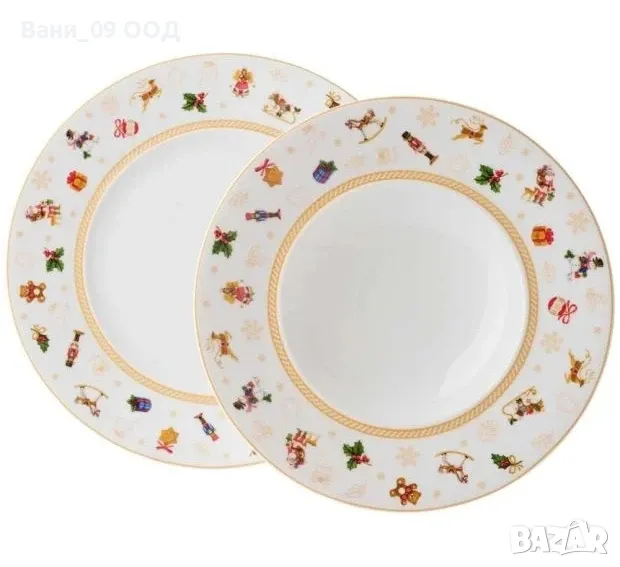 Коледен сервиз за хранене , снимка 1