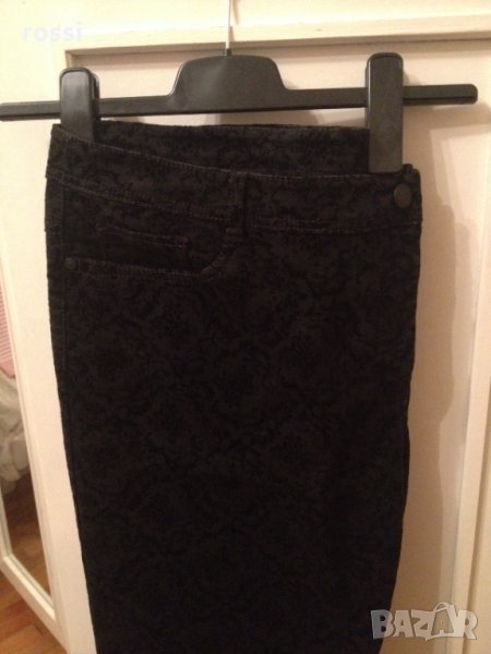 CANDA Нов немски панталон 50/2ХL релефен черен дънков модел , снимка 1