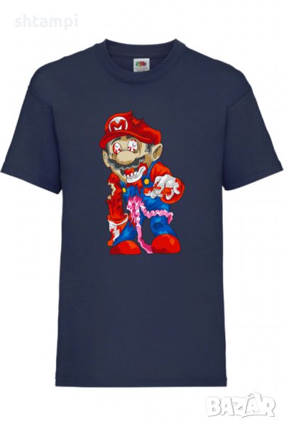 Детска тениска Mario Zombie 6,Игра,Изненада,Подарък,Празник,Повод, снимка 1