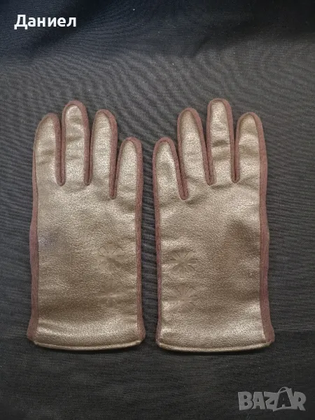 Кожени дамски ръкавици , снимка 1
