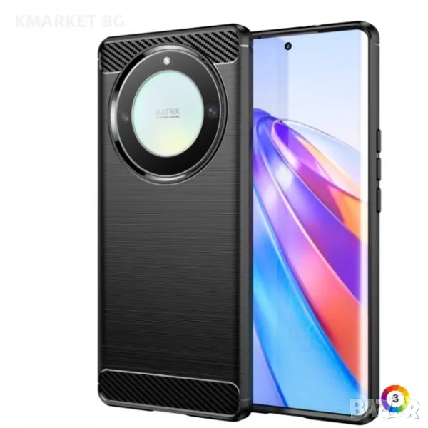 Honor X40 5G / X9a 5G / Magic5 Lite 5G Carbon Fiber Калъф и Протектор, снимка 1