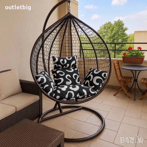 Люлка градинска висяща люлка тип гнездо,яйце–Промоция!, снимка 1