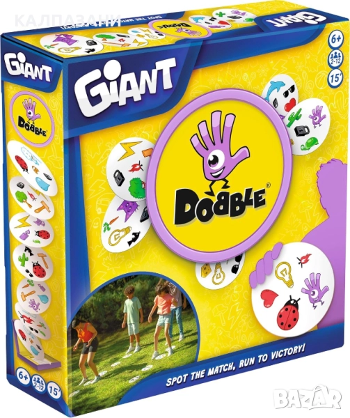Настолна игра Dobble Giant - Парти , снимка 1
