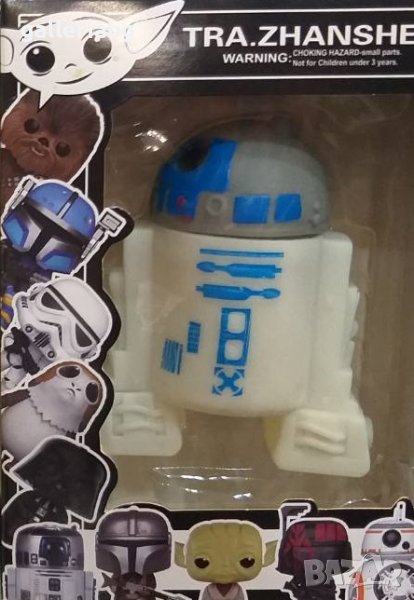 Гумена играчка на R2-D2 Междузвездни войни (Star Wars), снимка 1