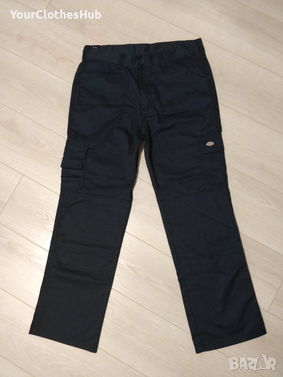 НОВИ Dickies Everyday Trousers UK 33R, DE 48 size Мъжки черни панталони, снимка 1