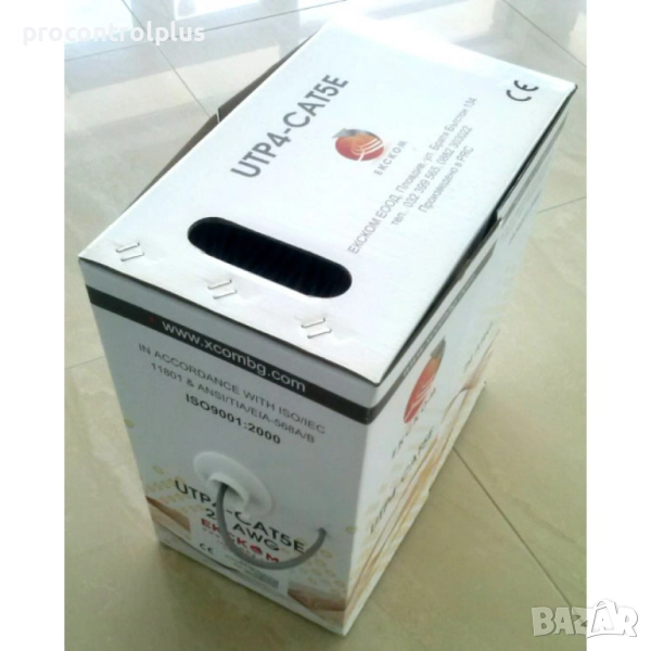 UTP Cat5e 24AWG CU 305m, снимка 1