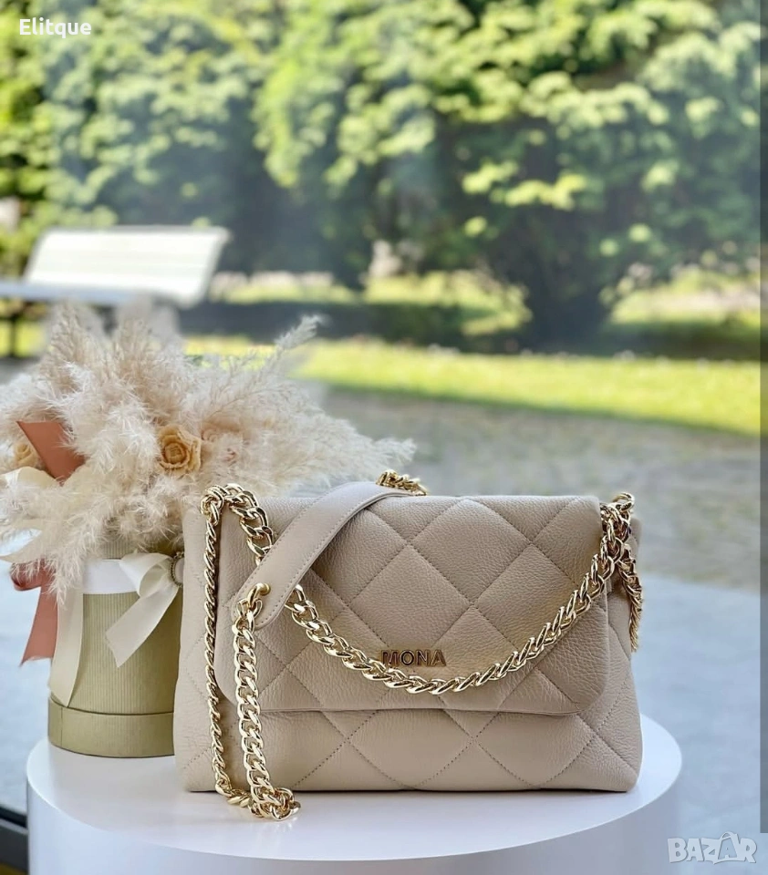 чанта MONA ➡️34cm⬆️24cm, снимка 1