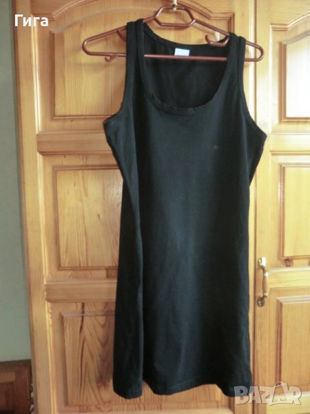 дълъг черен потник, снимка 1