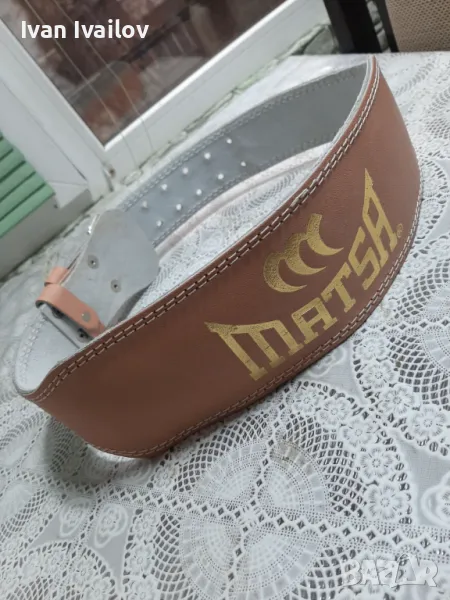 Ест. Кожа колан за кръст или за спорт , снимка 1