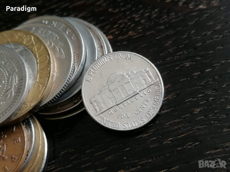 Монета - САЩ - 5 цента | 1999г., снимка 1