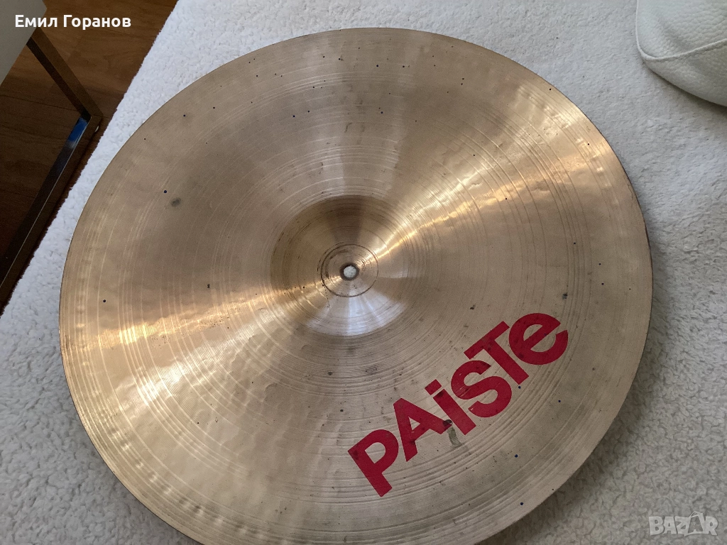 PAISTE и Sabian ride 20”, снимка 1
