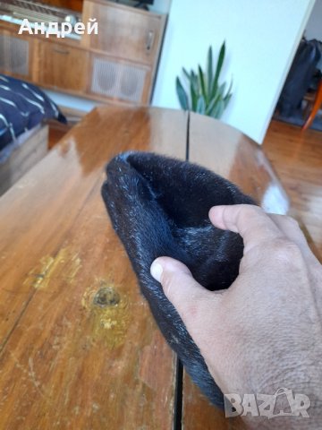 Стара кожена шапка #2, снимка 5 - Антикварни и старинни предмети - 38161331