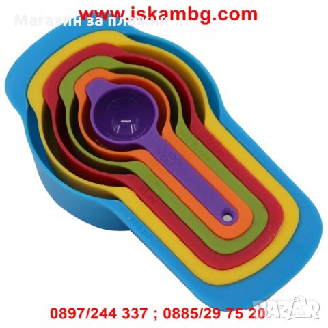 КОМПЛЕКТ МЕРИТЕЛНИ ЛЪЖИЦИ 6 БР. ОТ 7,5МЛ.-250 МЛ., снимка 11 - Други - 28506179